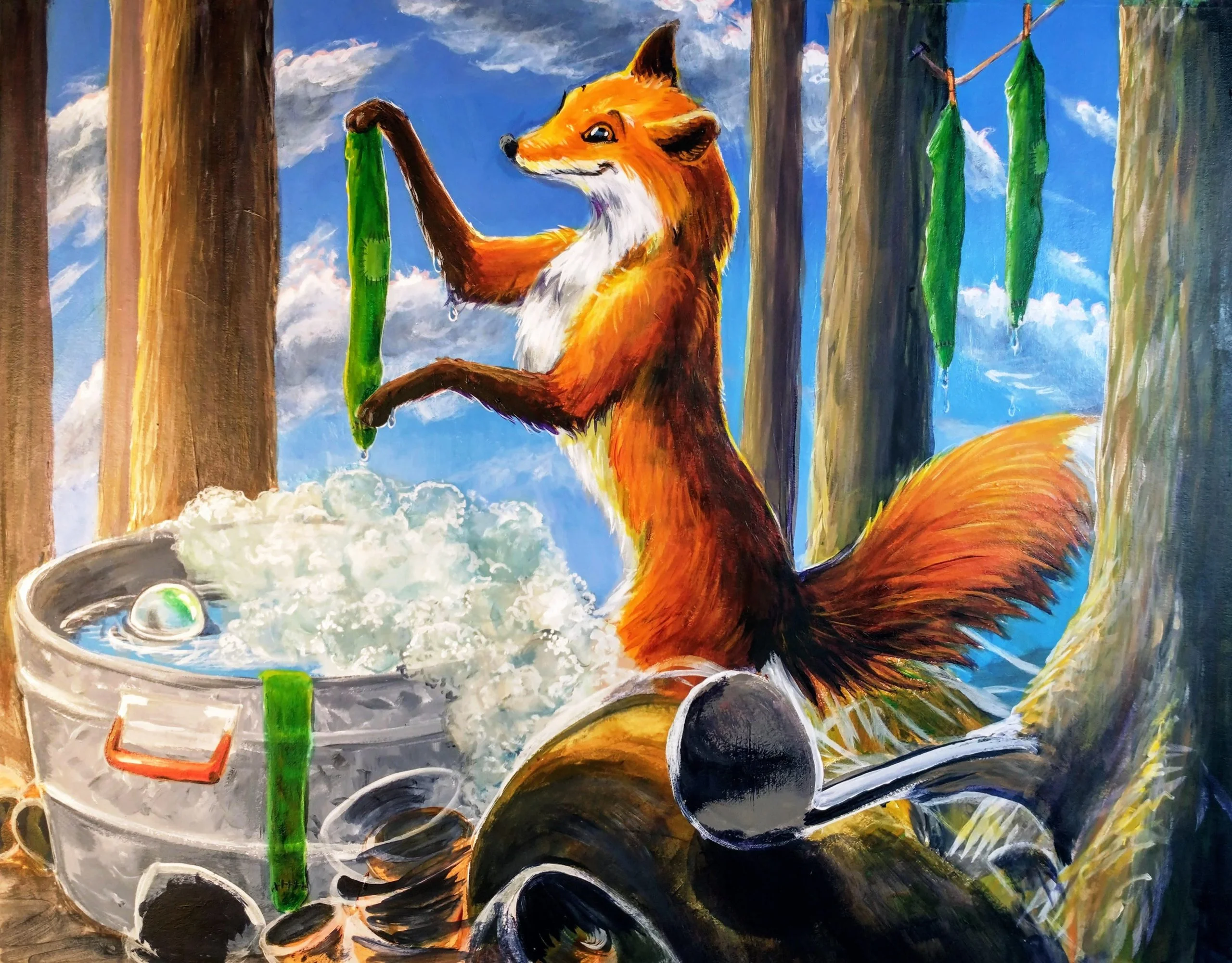 How the Fox Got his Socks books
